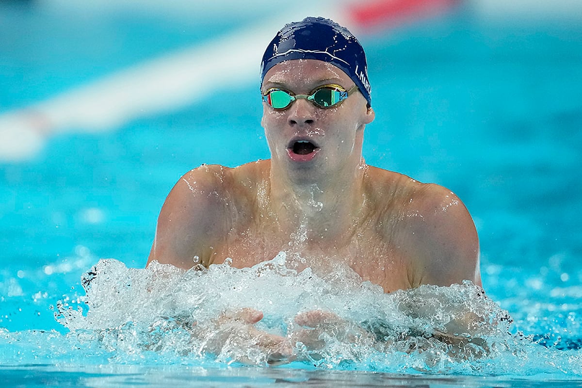 2024 Paris Summer Olympic Games 2024, Day 2_Leon Marchand_400-meter swimming